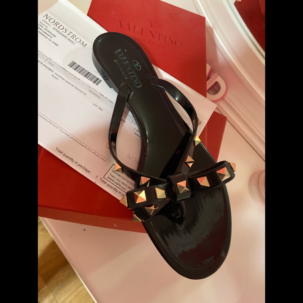 Valentino flip flops